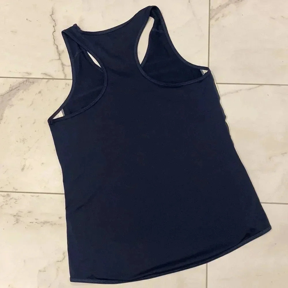 Fila Sport Racer Midnight Blue Performance Tank Top TruDry Running Shirt Size M - Picture 6 of 7